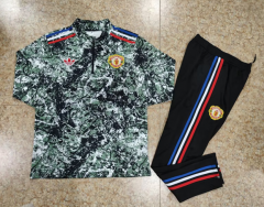 2024-2025 Manchester United Green Thailand Soccer Tracksuit-GDP