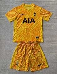 2024-2025Tottenham Hotspur Goalkeeper Yellow Soccer Uniform-AY