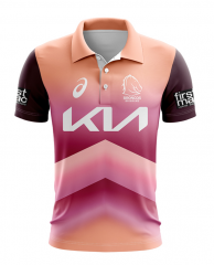 2024 Mustang Pink Thailand Rugby Shirt