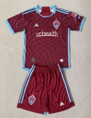 2024-2025 Colorado Rapids Home Red Soccer Uniform-AY