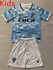 2024-2025 Special Version Cádiz CF Light Blue Kid/Youth Soccer Uniform-AY