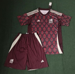 2024-2025 Mexico Home Red Soccer Uniform-8423