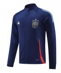 2024-2025 Spain Royal Blue Thailand Soccer Jacket-LH
