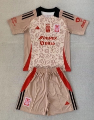 2024-2025 Special Version Tigres UANL Khaki Soccer Uniform-AY
