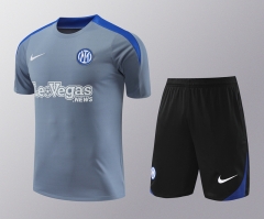 2024-2025 Inter Milan Gray Thailand Soccer Uniform-418
