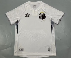 （S-4XL）2024-2025 Santos FC Home White Thailand Soccer Jersey AAA-908