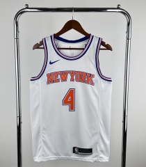 2019 Limited Version New York Knicks White #4 NBA Jersey-311