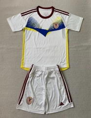 2024-2025 Venezuela  Away White Soccer Uniform-AY