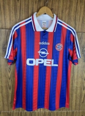 Retro Version 95-97 Bayern München Home Red&Blue Thailand Soccer Jersey AAA-SL