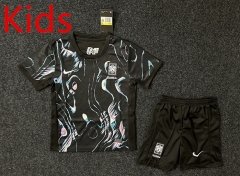 2024-2025 Korea Away Black Kids/Youth Soccer Uniform-GB
