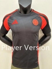 Player Version 2024-2025 Correct version Colombia Away Black&Gray Thailand Soccer Jersey AAA-9665
