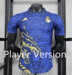 Player Version 2024-2025 Special Version Real Madrid Blue Thailand Soccer Jersey AAA-888