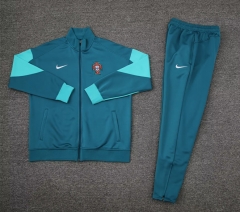 2024-2025 Portugal Green Thailand Soccer Jacket Uniform-4627