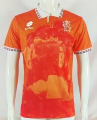 Retro Version 1996 Netherlands Home Orange Thailand Soccer Jersey AAA-503