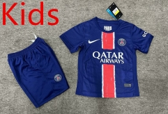 2024-2025 Paris SG Home Royal Blue Kid/Youth Soccer Uniform-6748