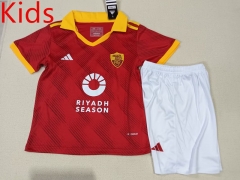 2024-2025 Special Version Roma Red Kids/Youth Soccer Uniform-507