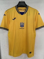 2024-2025 Ukraine Yellow Thailand Soccer Jersey AAA-709