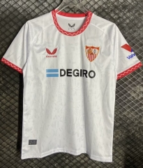 2024-2025 Sevilla Home White Thailand Soccer Jersey AAA