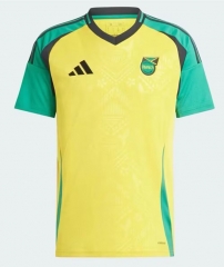 (S-4XL)2024-2025 Jamaica Home Yellow Thailand Soccer Jersey AAA-2044