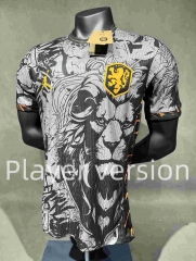 (S-3XL) Player Version 2024-2025 Netherlands Gray&White Thailand Soccer Jersey AAA-518
