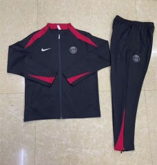 2024-2025 Paris SG Black Thailand Soccer Jacket Unifrom-411
