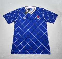 Retro Version 87-88 Chelsea Home Blue Thailand Soccer Jersey AAA-9171