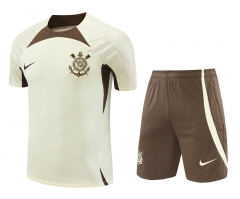 2024-2025 Corinthians Light Yellow Thailand Soccer Uniform-418
