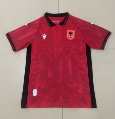 2024-2025 Albania Home Red Thailand Soccer Jersey AAA-5177
