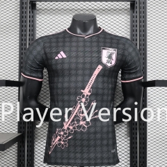 Player Version 2024-2025 Special Version Japan Black Thailand Soccer Jersey AAA-888