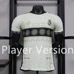 Player Version 2024-2025 Special Version Real Madrid White Thailand Soccer Jersey AAA-888