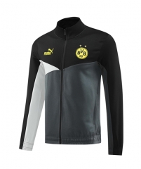 2024-2025 Borussia Dortmund Black&Gray Thailand Soccer Jacket-LH