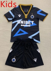 2024-2025 Special Version Club Brugge Black Kids/Youth Soccer Uniform-AY