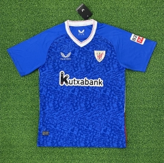 (S-4XL) 2024-2025 Athletic Bilbao Away Blue Thailand Soccer Jersey AAA-403