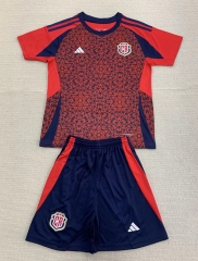 2024-2025 Costa Rica Home Red Soccer Uniform-AY