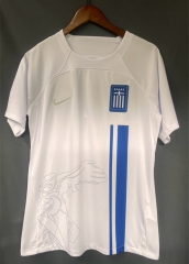 2024-2025 Greece White Thailand Soccer Jersey AAA-9171