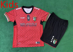 2024-2025 Special Version Palestine Red Kid/Youth Soccer Uniform