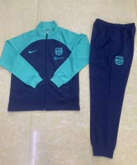 2024-2025 Barcelona Royal Blue Thailand Soccer Jacket Uniform-411