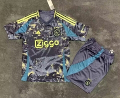 2024-2025 Ajax Royal Blue Soccer Uniform-9070