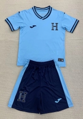 2024-2025 Honduras Away Blue Soccer Uniform-AY