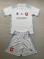 2024-2025 Universidad de Chile Away White Soccer Uniform-AY
