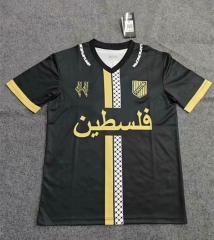 (S-4XL) 2024-2025 Palestine Black Thailand Soccer Jersey AAA-4283