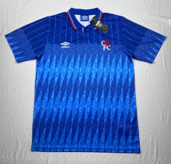 Retro Version 89-91 Chelsea Home Blue Thailand Soccer Jersey AAA-9171