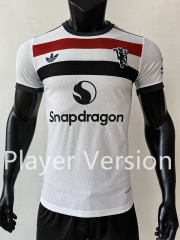 Player Version 2024-2025 Manchester United 2nd White Thailand Soccer Jersey AAA-807