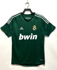 Retro Version 12-13 Real Madrid 2nd Away Green Thailand Soccer Jersey AAA-811