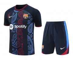 2024-2025 Barcelona Black Thailand Soccer Jersey Uniform-418