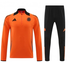2024-2025 Colombia Orange Thailand Soccer Tracksuit-4627
