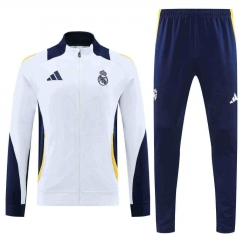 2024-2025 Real Madrid Royal Blue Thailand Soccer Jacket Uniform-815