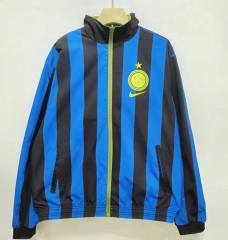 2024-2025 Inter Milan Blue ouble-Sided Wear Thailand Trench Coats-0255