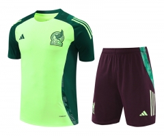 2024-2025 Mexico Green Thailand Soccer Uniform-418