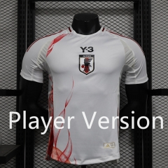 Player Version 2024-2025 Japan Away White Thailand Soccer Jersey AAA-888